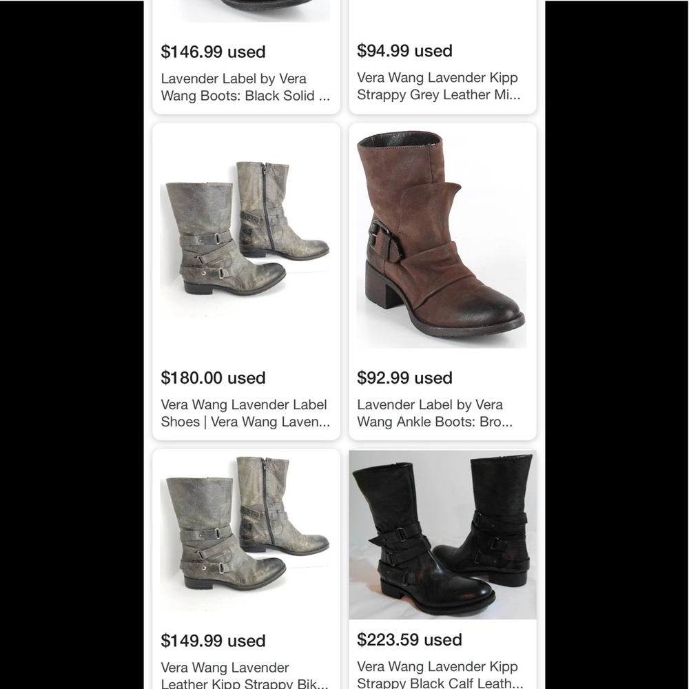 Vera Wang Lavender Kipp boots